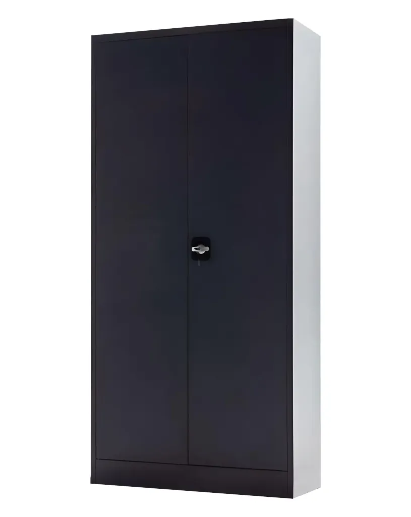 SolidSteel Metalen Draaideurkast 92x42x195cm Antracietgrijs