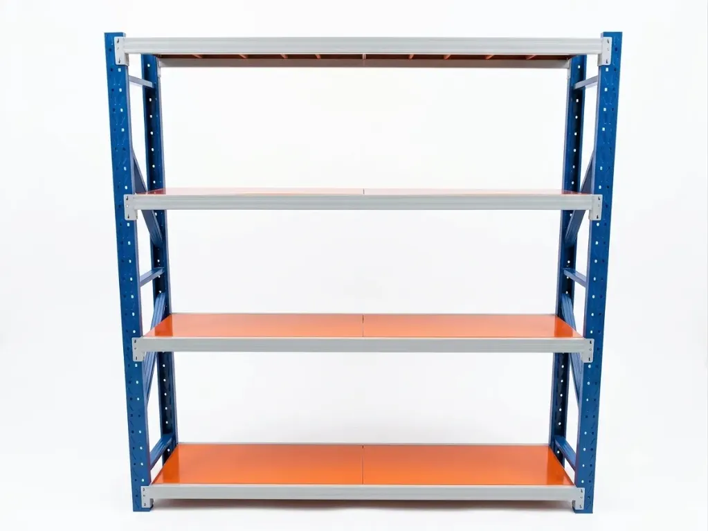 Heavy Duty Magazijnstelling / Breedvakstelling (300kg per laag) 200x40x200cm (LxBxH)